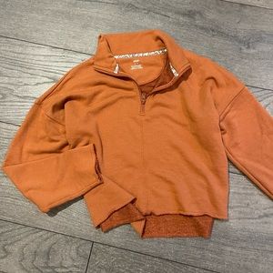 SOLD aerie cropped sweatshirt